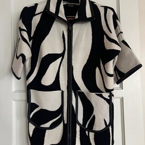 Black and White Women's Jacket